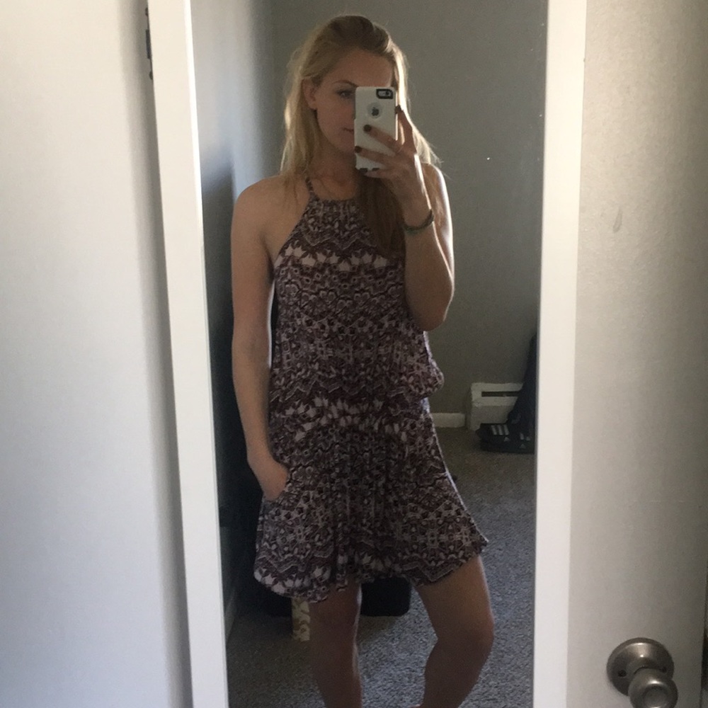 Free People patterned dress